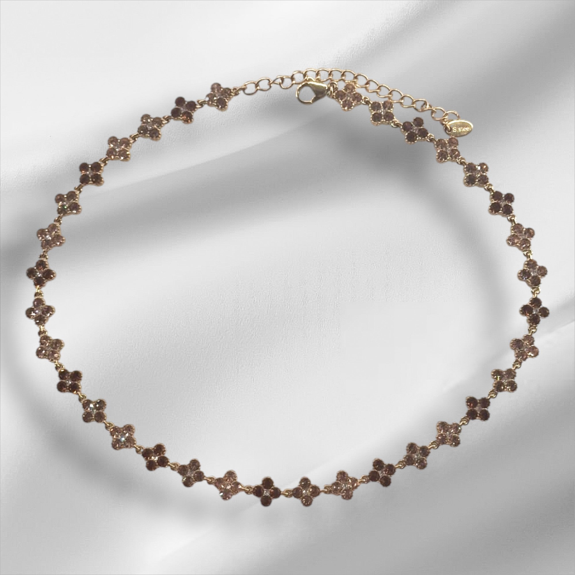 Collier Lyra léopard