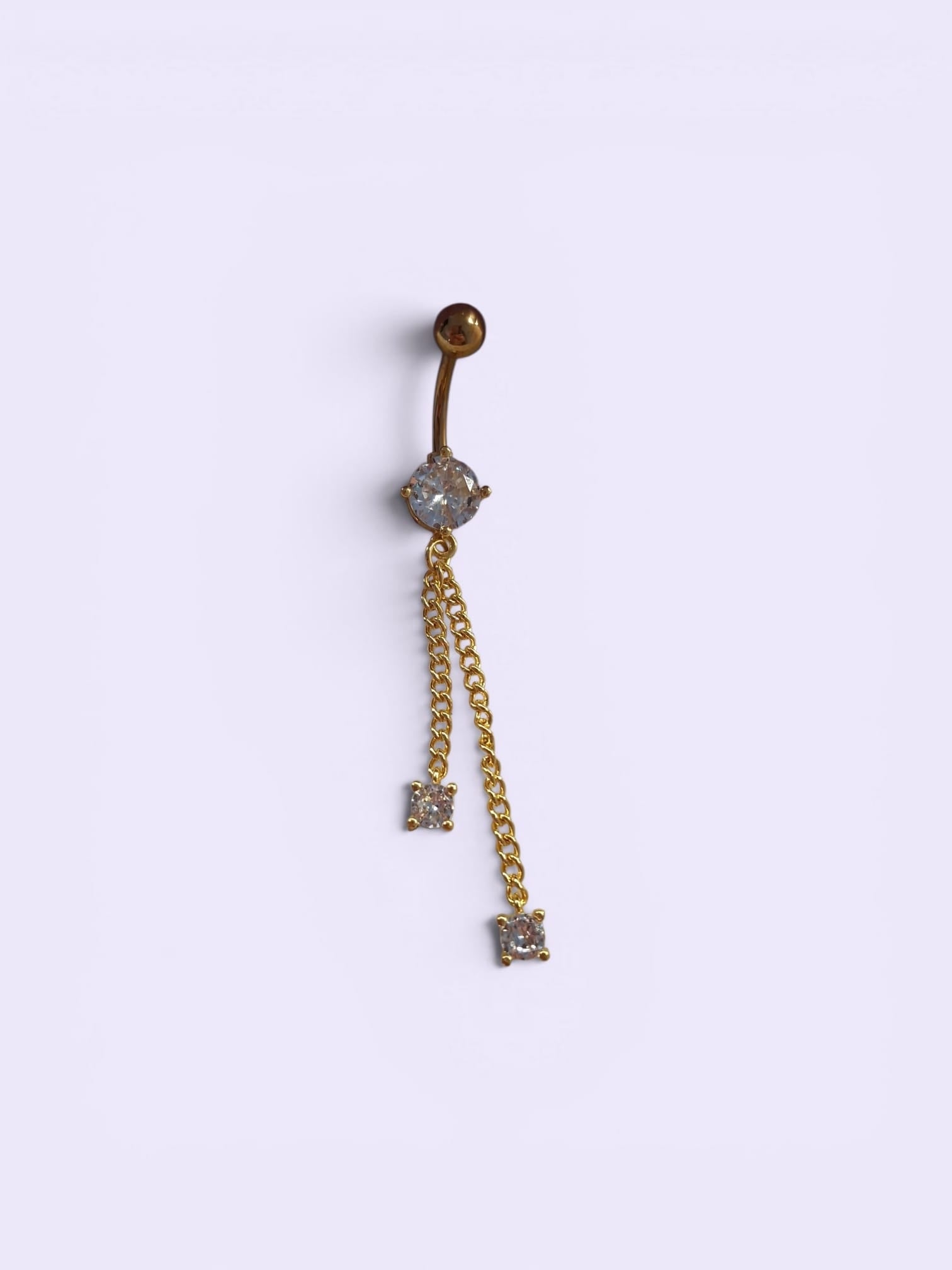 Piercing nombril Plume