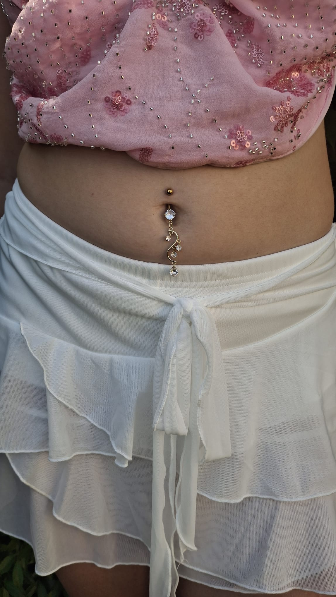 Piercing nombril Dahlia