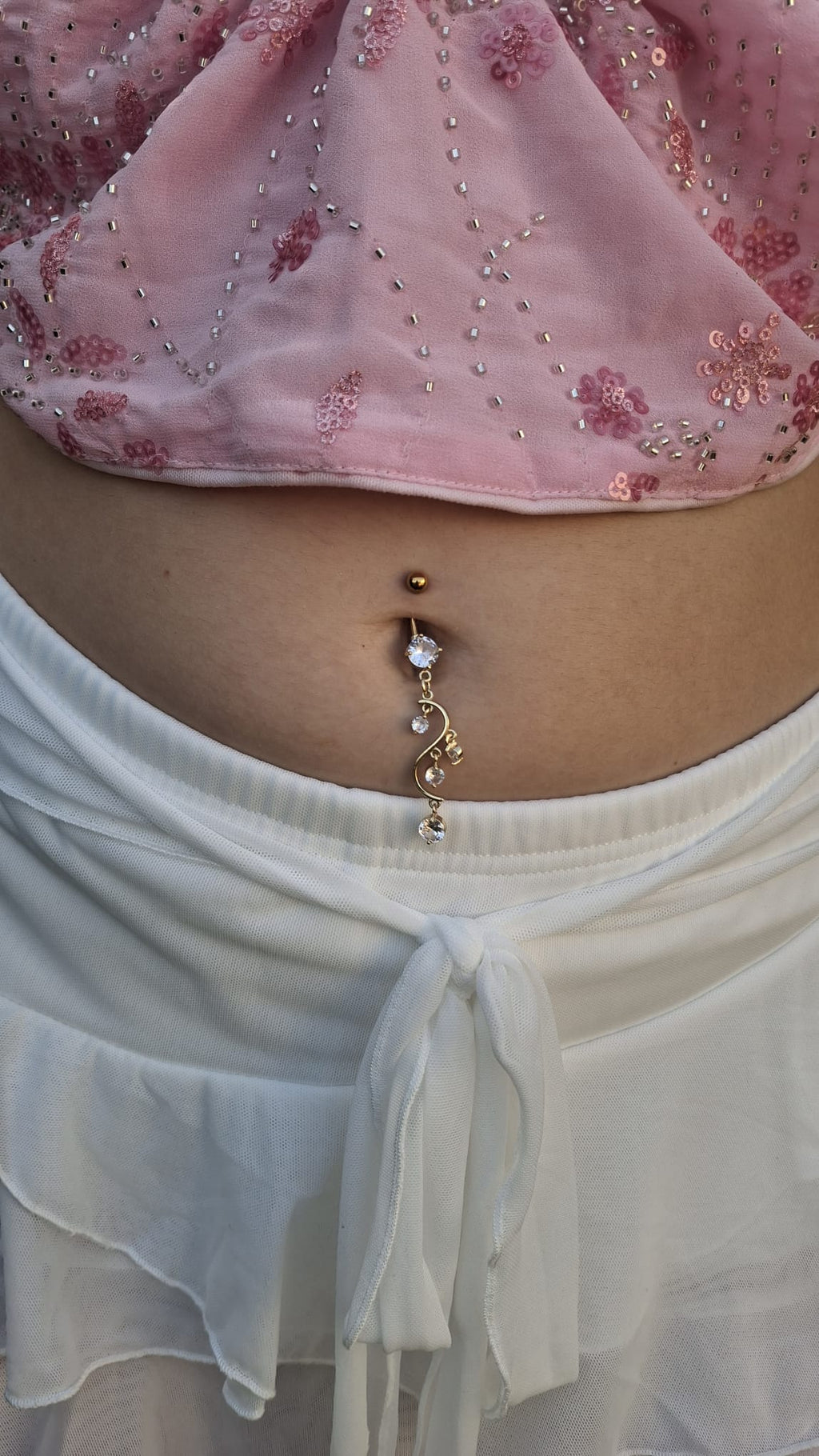Piercing nombril Dahlia