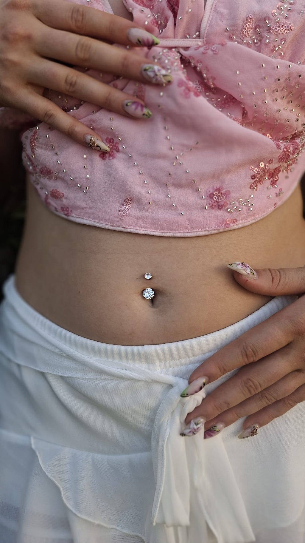 Piercing nombril Romy