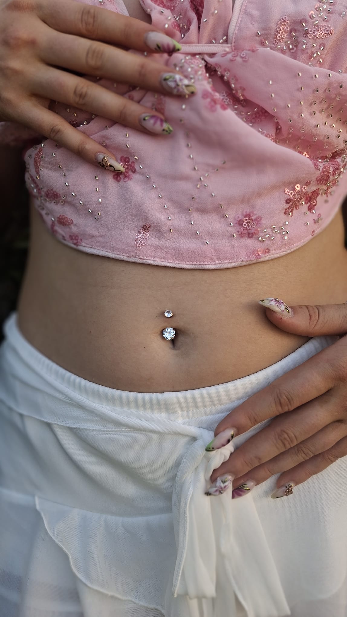 Piercing nombril Romy