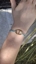 Bracelet Brésil bleu
