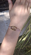 Bracelet Brésil rose