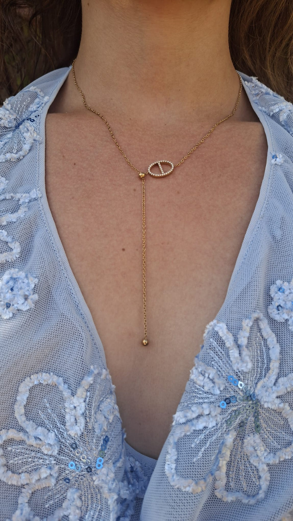 Collier Opaline