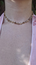 Collier Lyra léopard