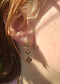 Boucles d'Oreilles Lyra léopard