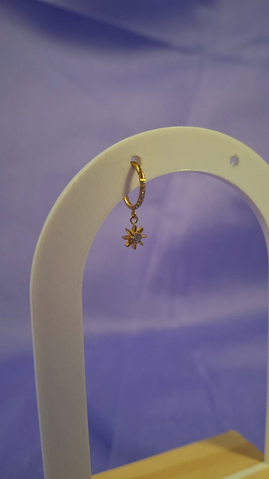 Boucle d’Oreille Piercing Crystal