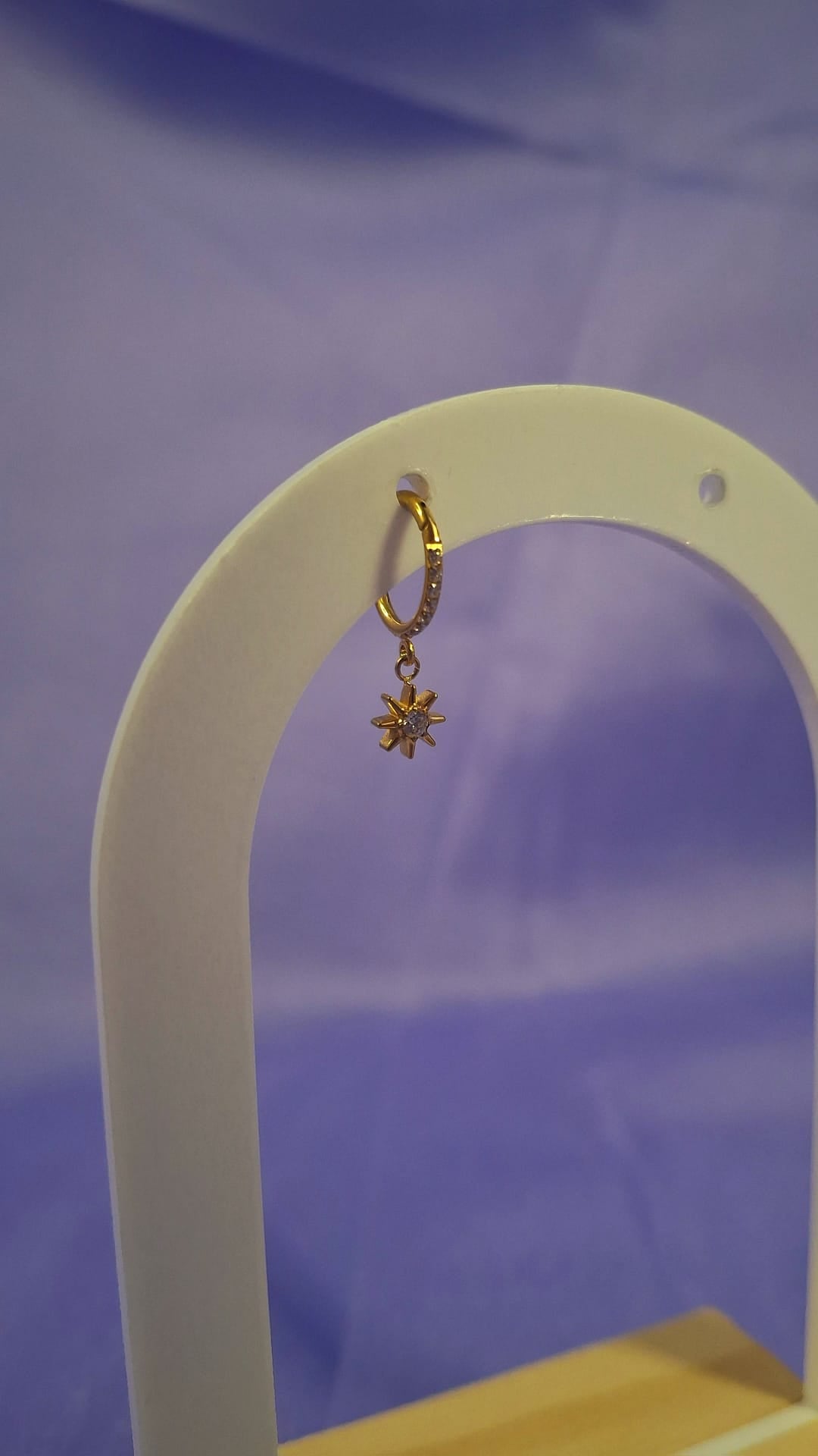 Boucle d’Oreille Piercing Crystal